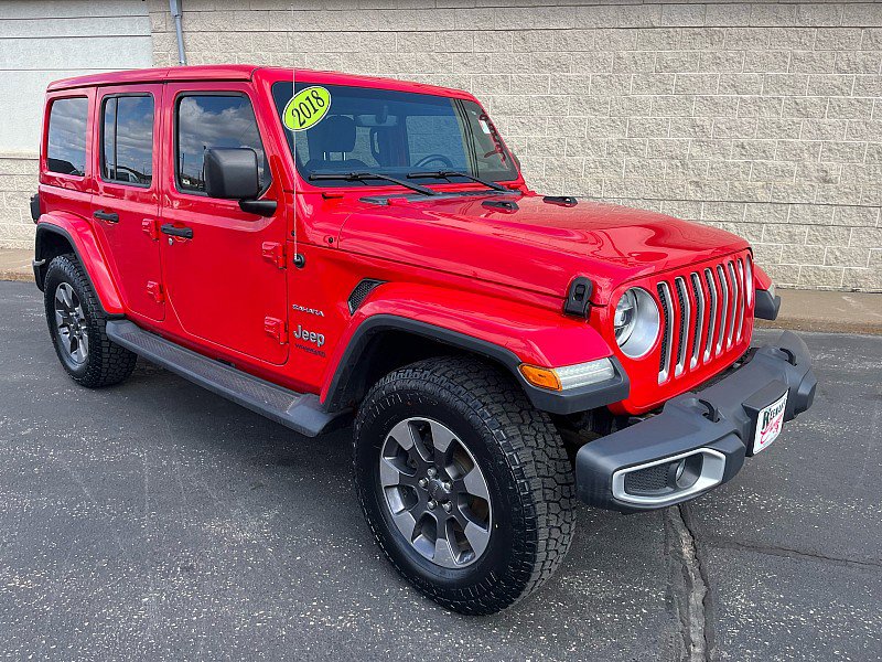 Used 2018 Jeep Wrangler Unlimited Sahara w/ Dual Top Group image 2