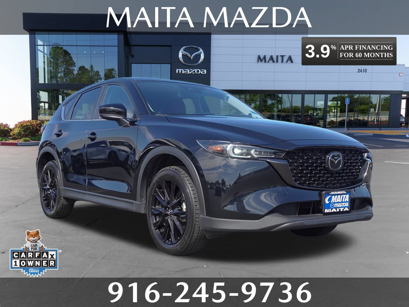 Certified 2025 MAZDA CX-5 Carbon Edition AWD/4WD image 1