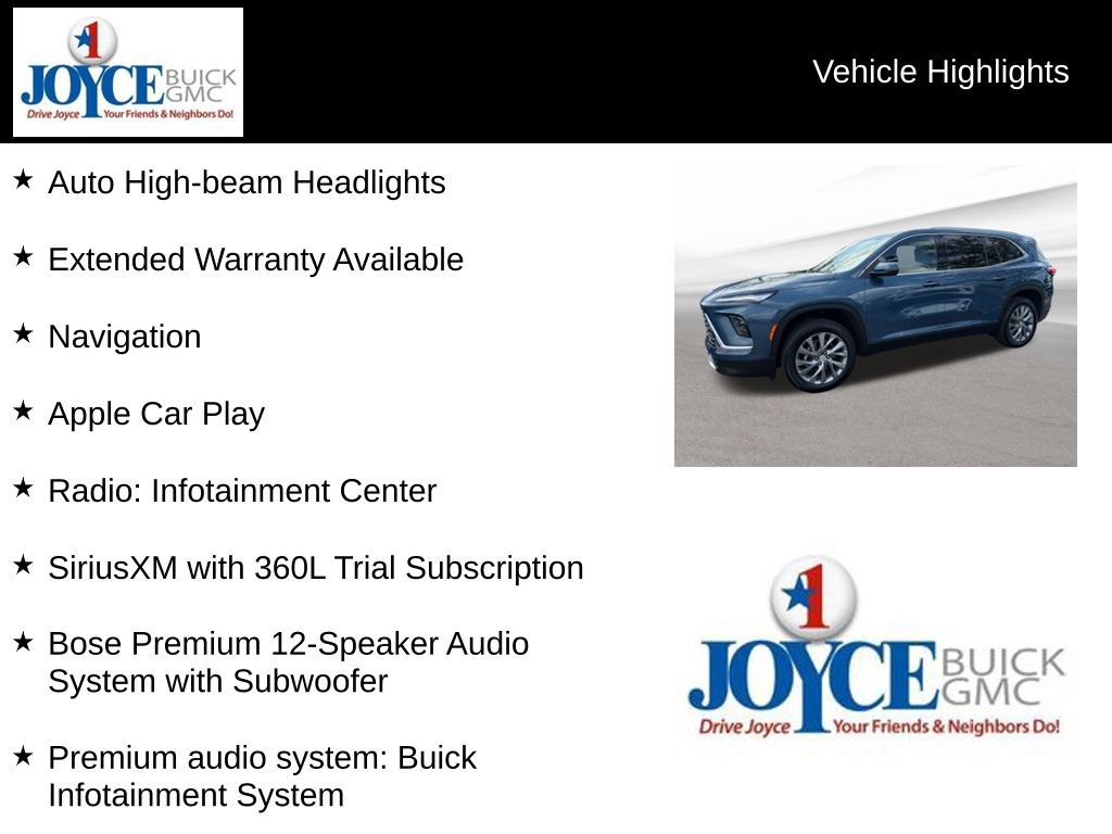 Certified 2026 Buick Enclave Preferred w/ LPO, Floor Liner Package FWD image 25