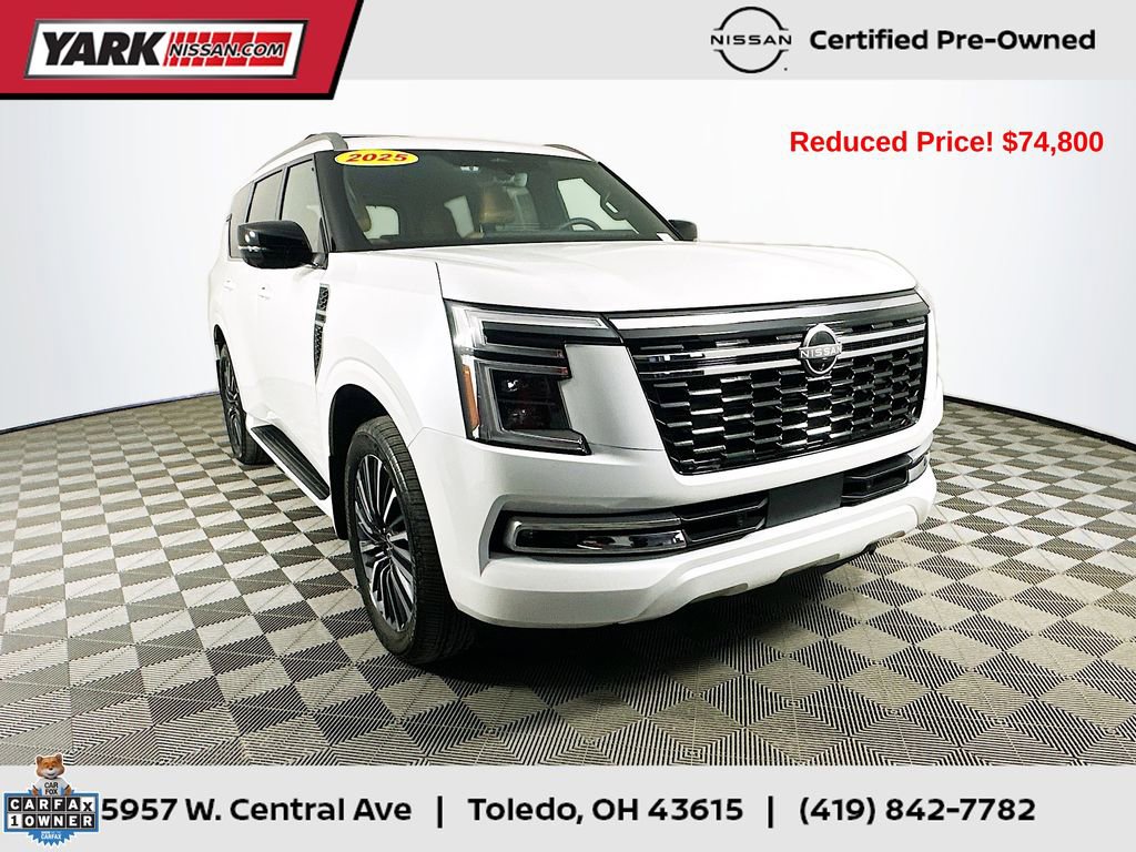 Certified 2025 Nissan Armada Platinum Reserve image 1