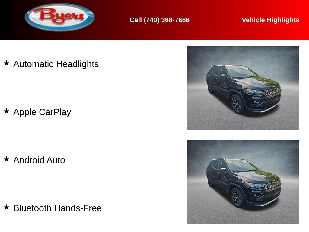 Used 2024 Jeep Compass Limited AWD/4WD image 12
