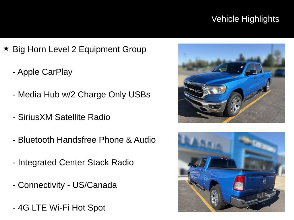 Used 2022 RAM 1500 Big Horn AWD/4WD image 15