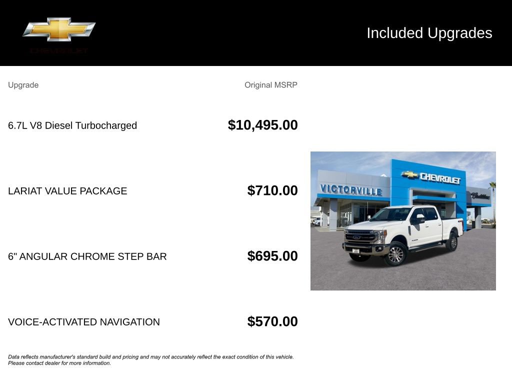 Used 2021 Ford F250 Lariat w/ Lariat Value Package AWD/4WD image 5