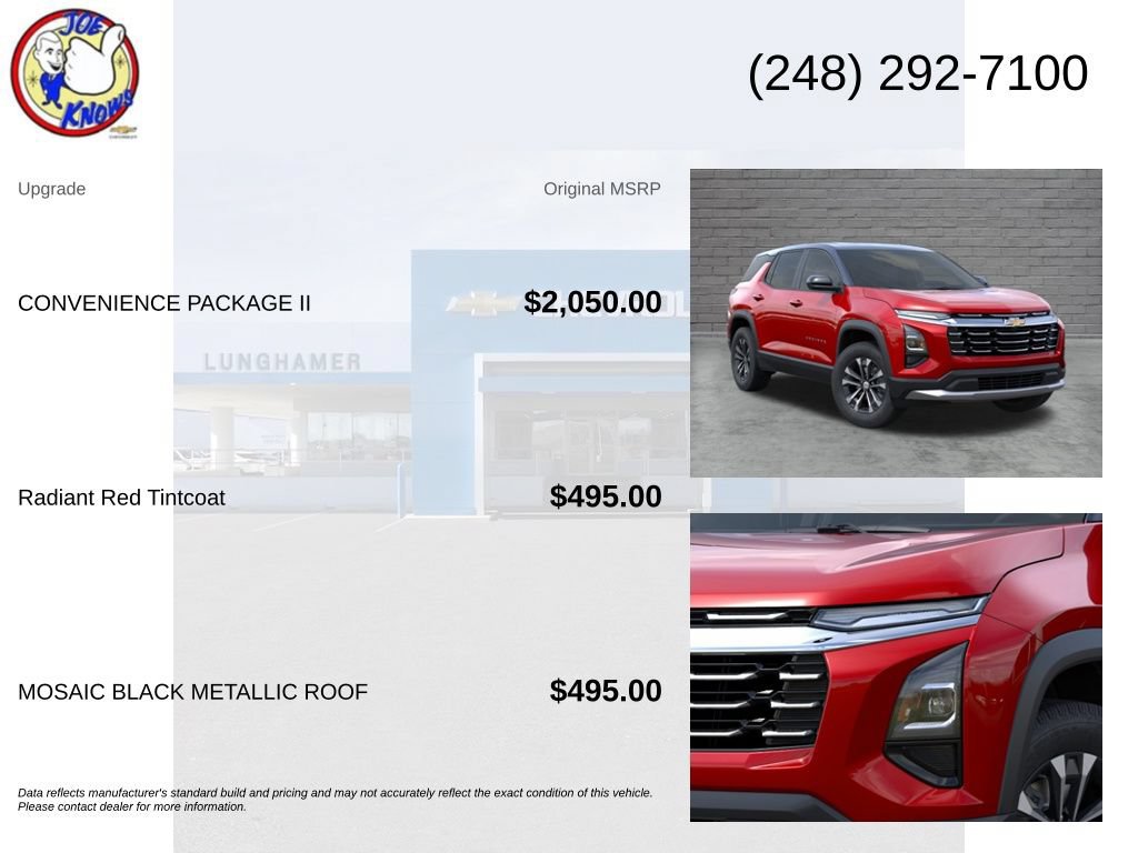 New 2027 Chevrolet Equinox LT w/ Convenience Package II AWD/4WD image 5