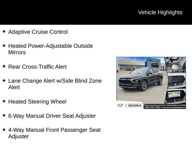 Certified 2024 Chevrolet Trax LT w/ Driver Confidence Package FWD image 5