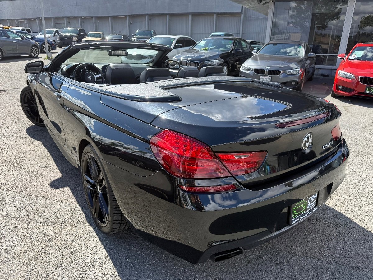 Used 2017 BMW 650i Convertible RWD image 5