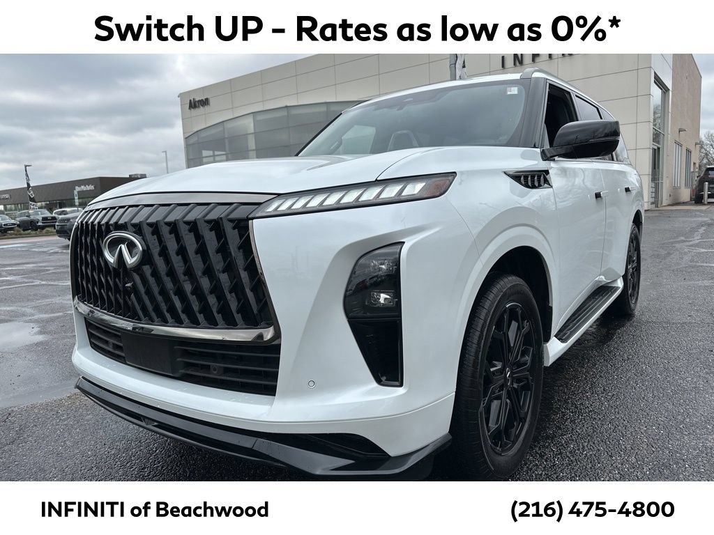 New 2026 INFINITI QX80 4WD w/ Sport Exterior Package