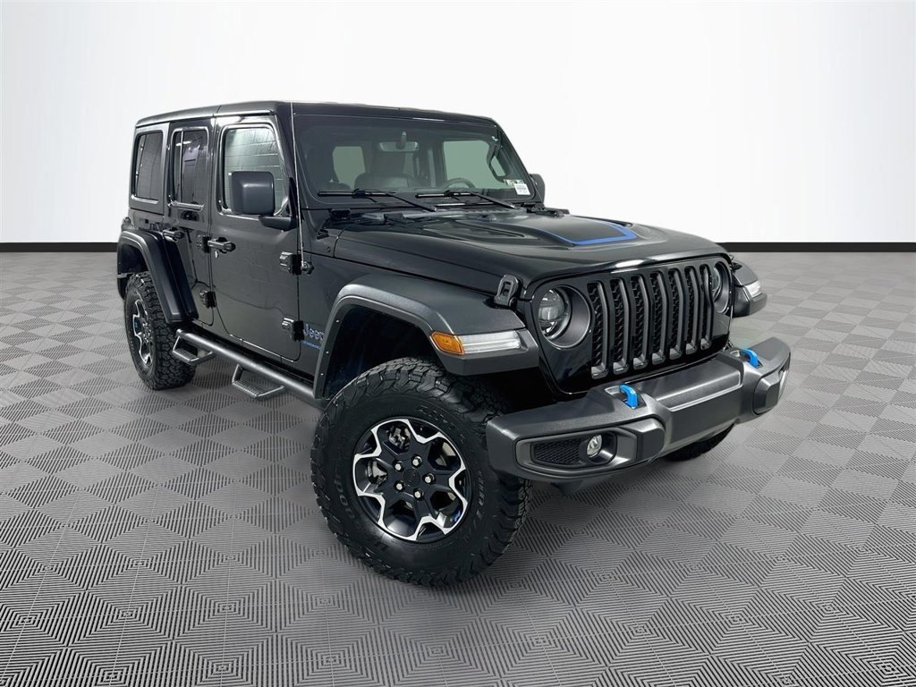 Used 2023 Jeep Wrangler Unlimited Rubicon 4xe w/ Cold Weather Group AWD/4WD image 1