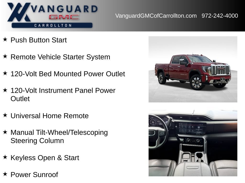 Used 2024 GMC Sierra 2500 Denali w/ Denali Reserve Package AWD/4WD image 12