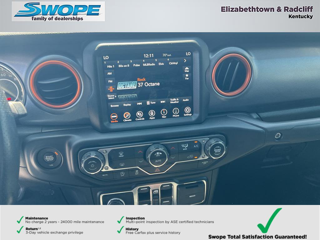 Certified 2021 Jeep Gladiator Mojave AWD/4WD image 23