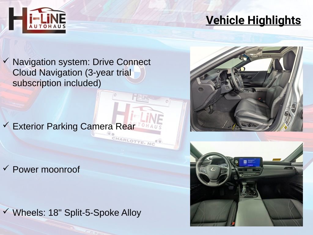 Used 2025 Lexus ES 300h Ultra Luxury w/ Accessory Package (Z1) image 12