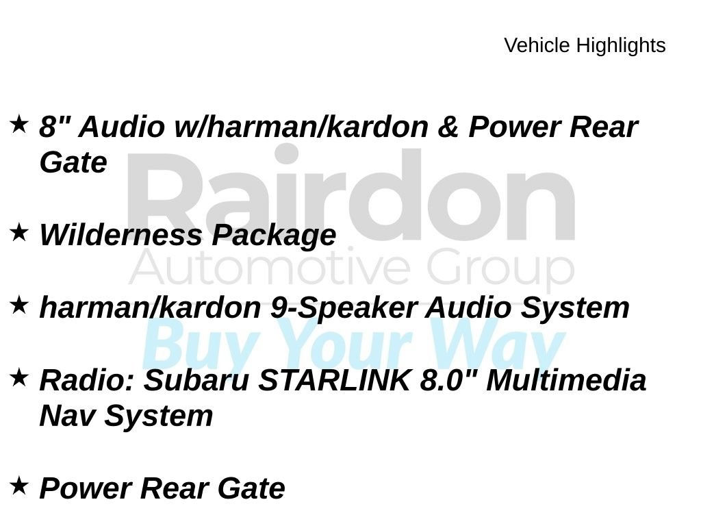 Used 2024 Subaru Forester Wilderness w/ Wilderness Package image 5