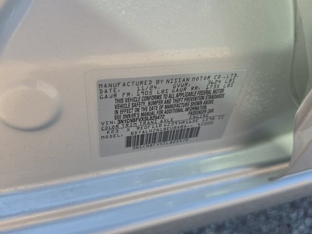Certified 2025 Nissan Versa SR w/ Trunk Package FWD image 31