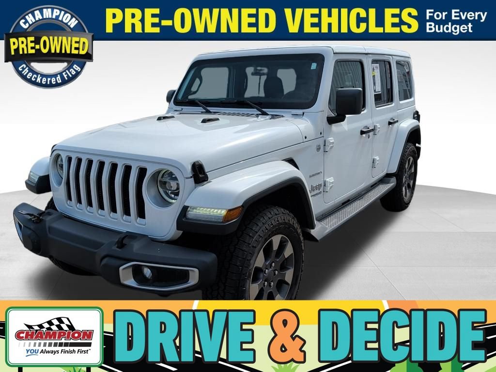 Used 2018 Jeep Wrangler Unlimited Sahara AWD/4WD image 1