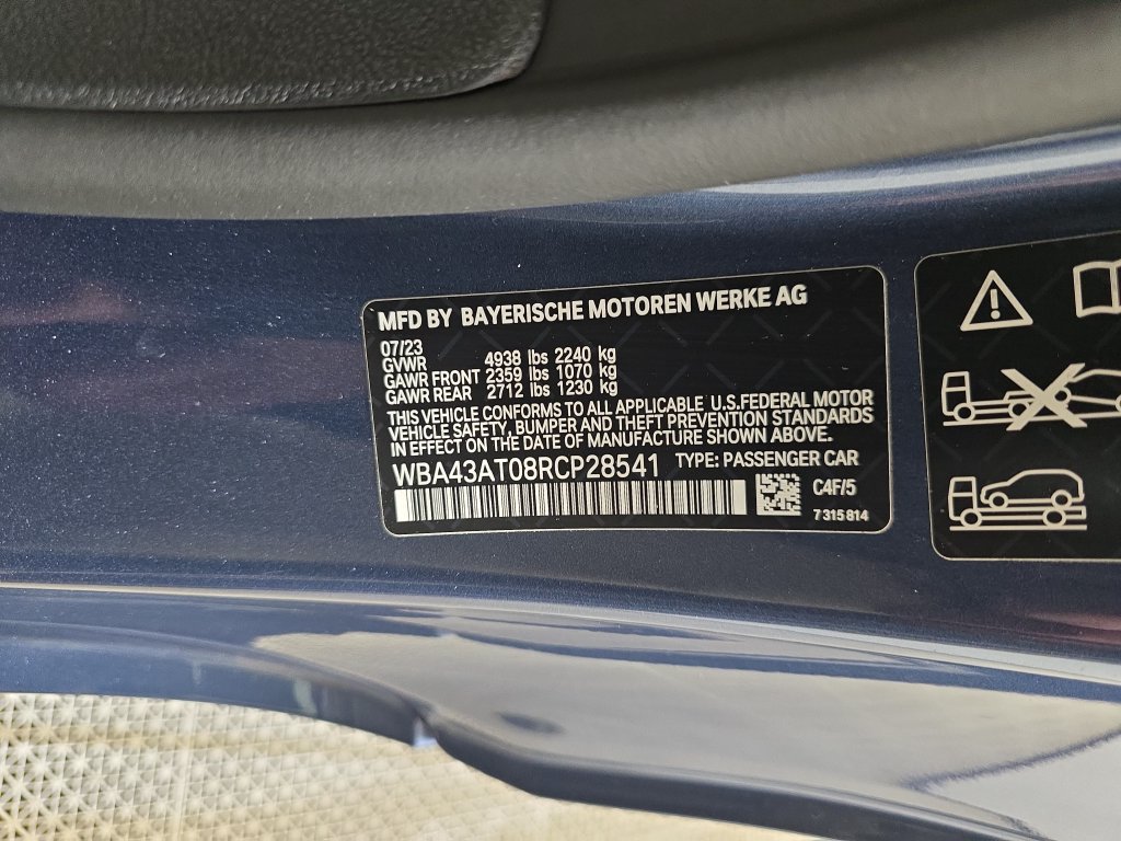 Certified 2024 BMW 430i xDrive Convertible w/ M Sport Package AWD/4WD image 27