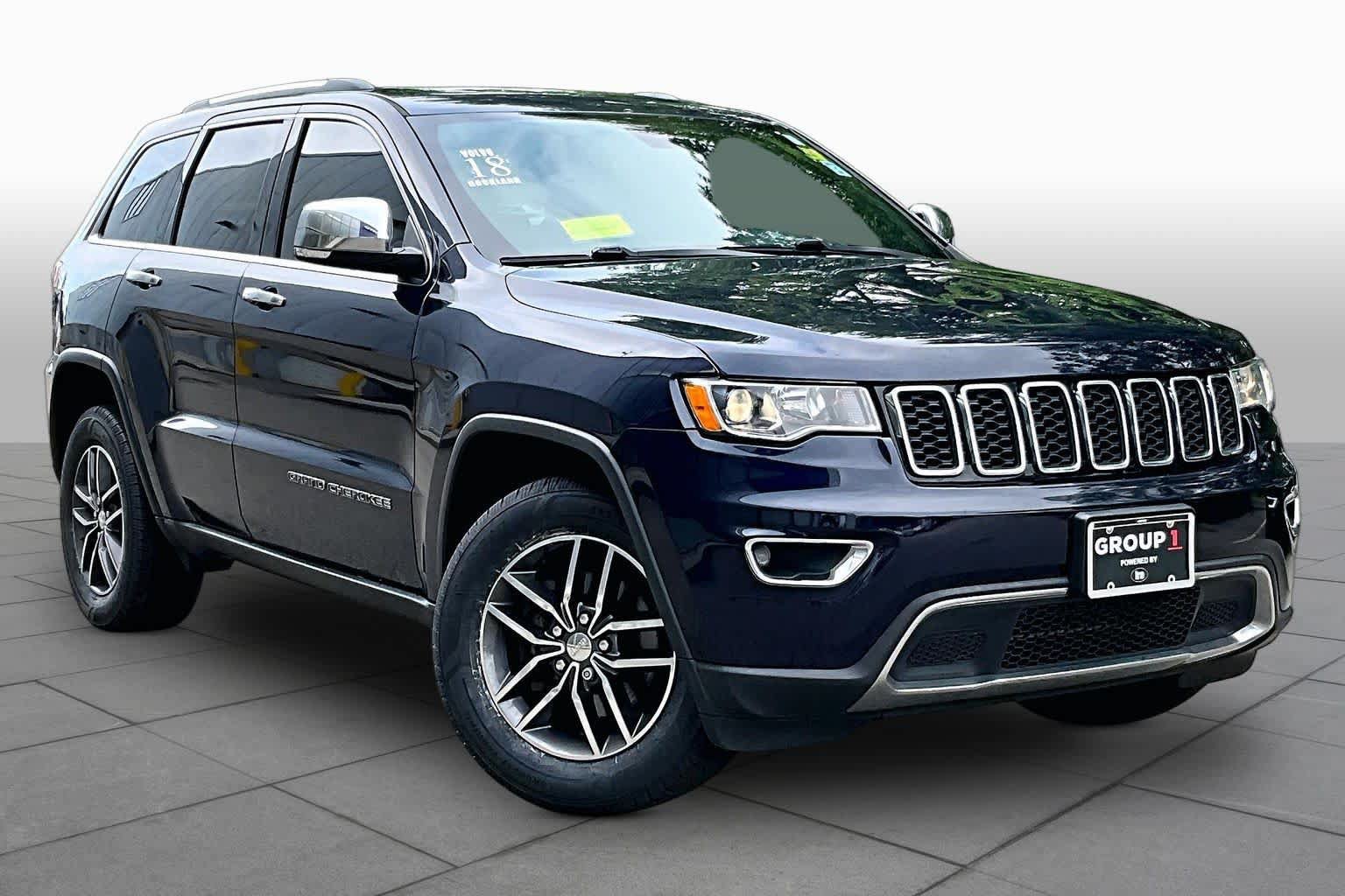 Used 2018 Jeep Grand Cherokee Limited AWD/4WD image 3
