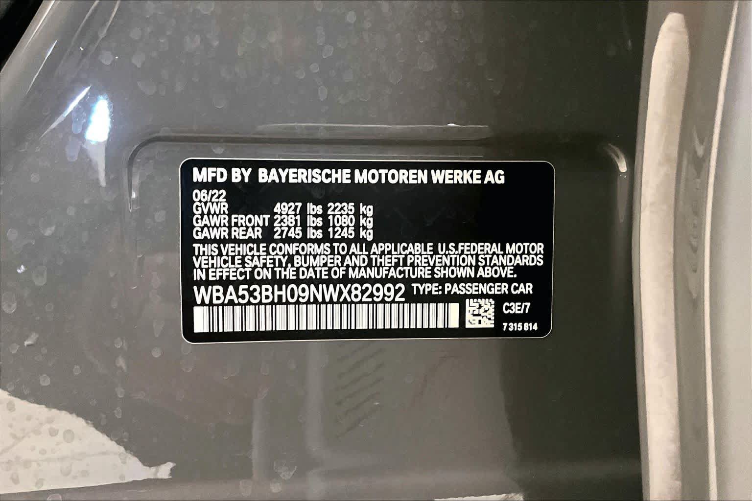 Used 2022 BMW 530i w/ Executive Package RWD image 30