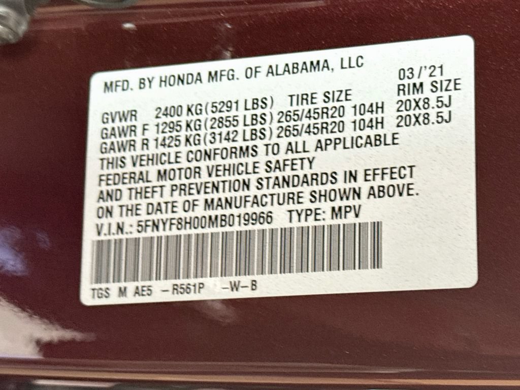 Used 2021 Honda Passport Elite image 42