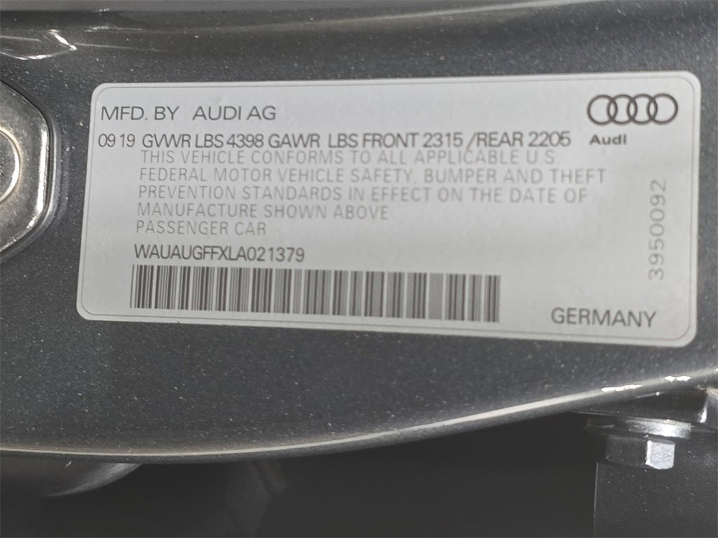 Used 2020 Audi A3 2.0T Premium w/ Final Edition Package image 32