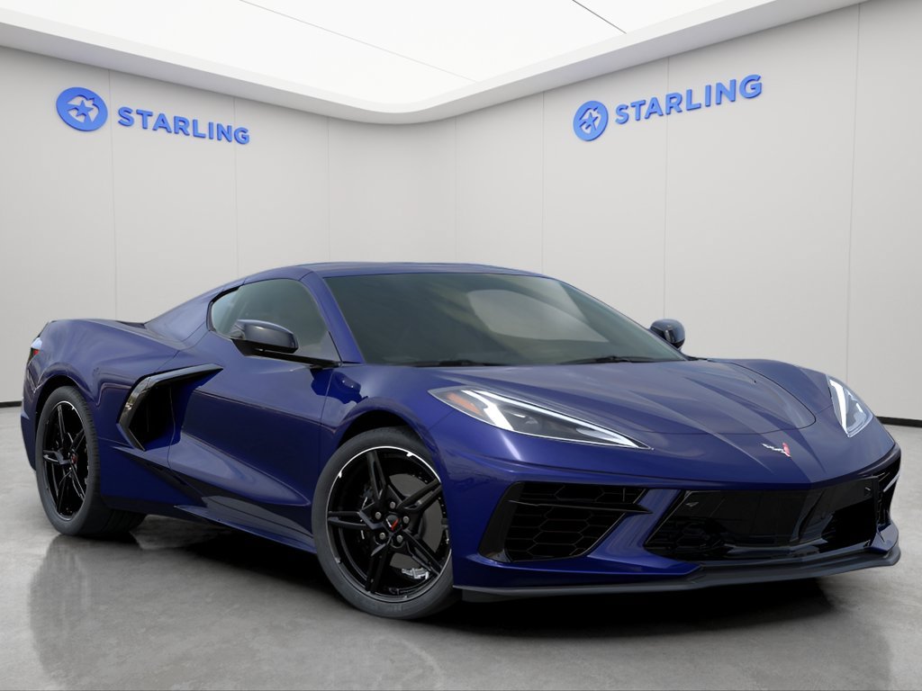 Used 2025 Chevrolet Corvette Stingray Preferred Cpe w/ Stealth Interior Trim Package RWD image 7