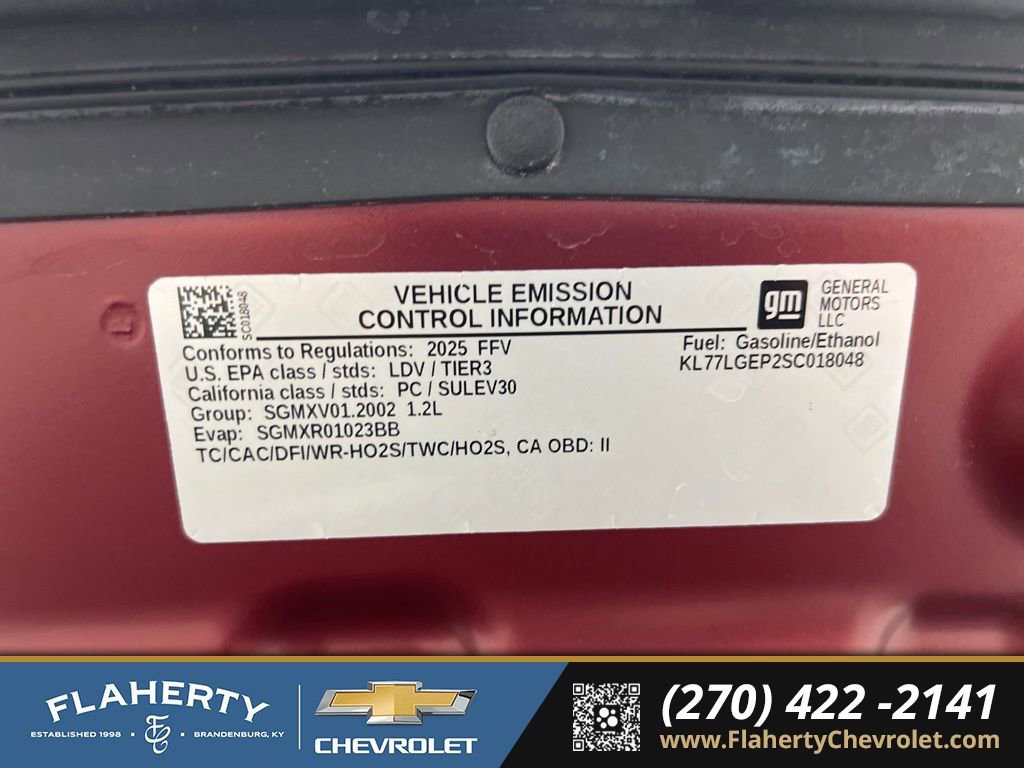 Used 2025 Chevrolet Trax RS w/ Driver Confidence Package image 17