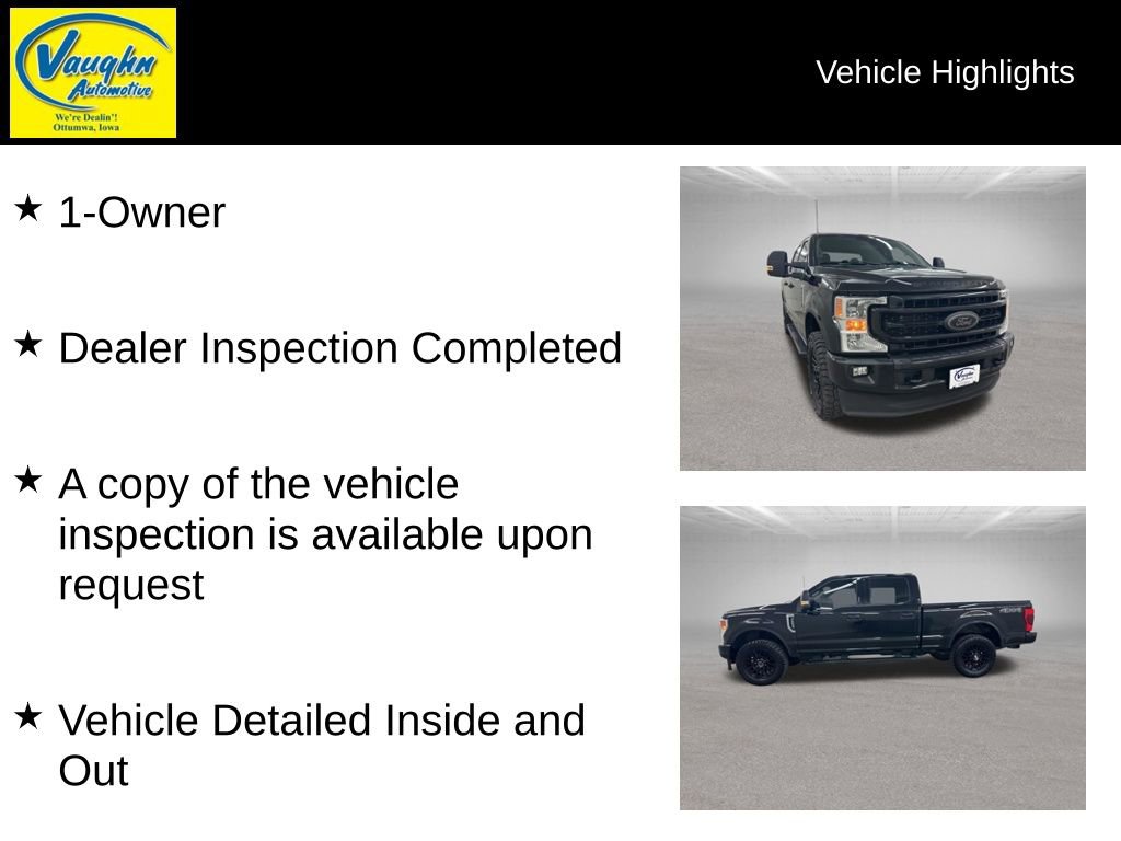 Used 2022 Ford F250 XLT w/ Black Appearance Package AWD/4WD image 2