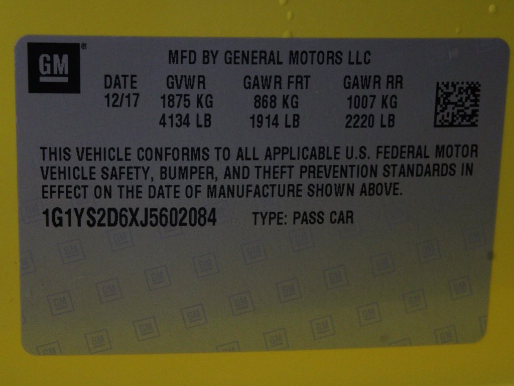 Used 2018 Chevrolet Corvette Z06 image 57