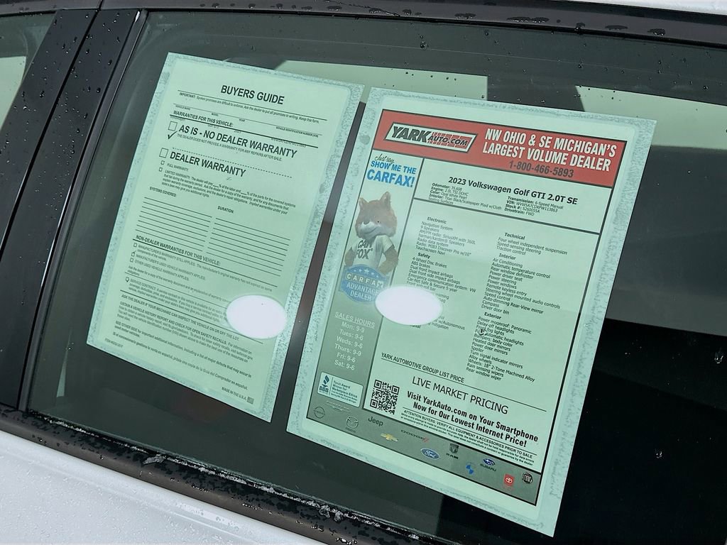 Used 2023 Volkswagen GTI SE image 13