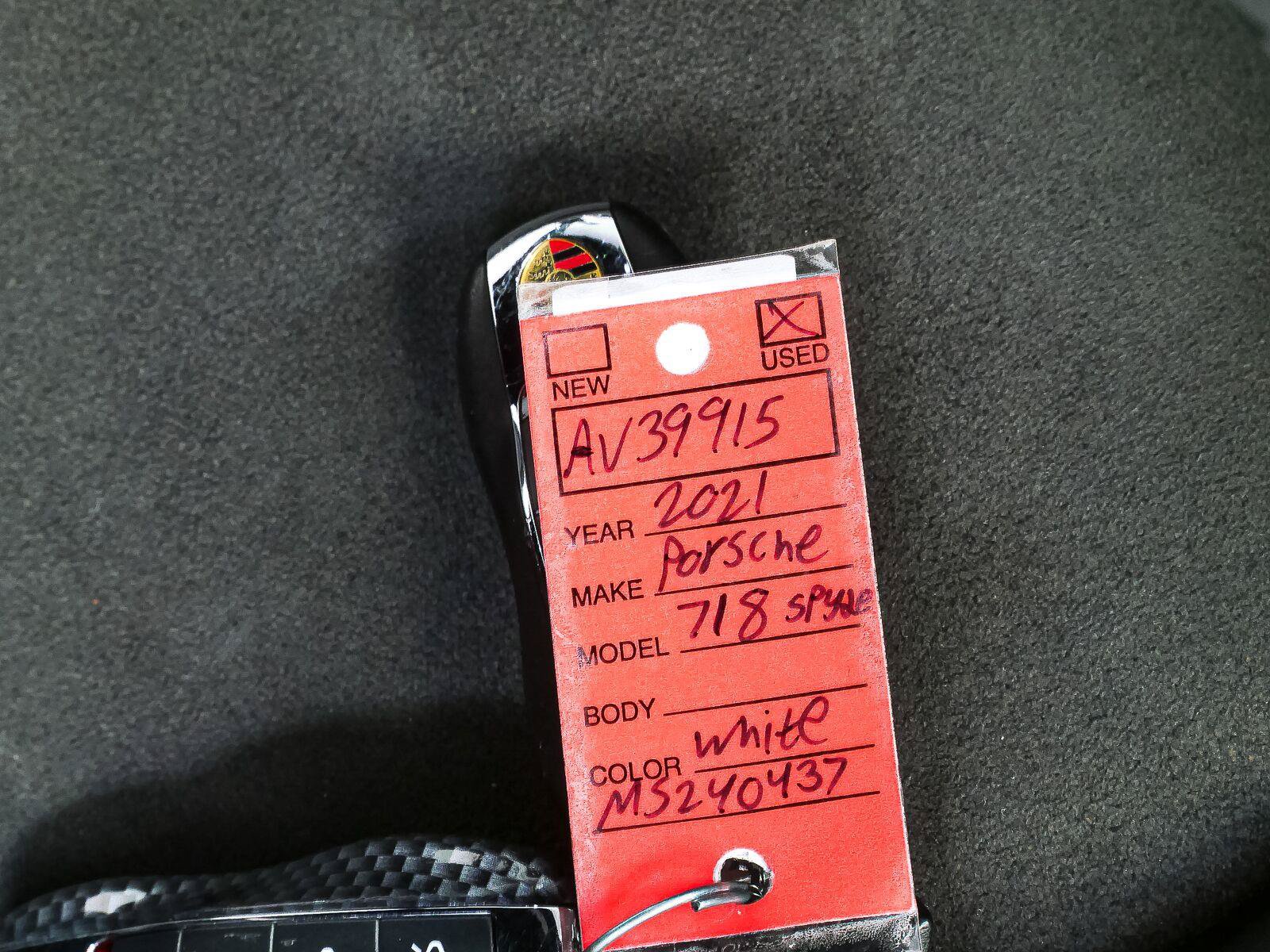 Used 2021 Porsche 718 Boxster Spyder RWD image 14