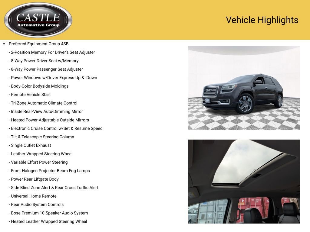 Used 2017 GMC Acadia Limited SLT image 4