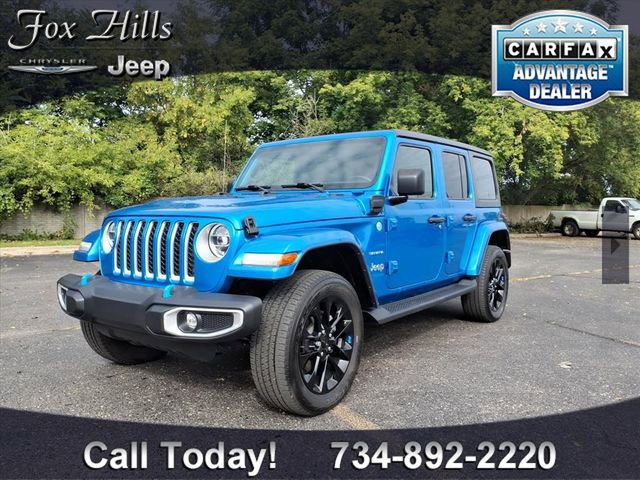 Used 2022 Jeep Wrangler Unlimited Sahara 4xe image 3