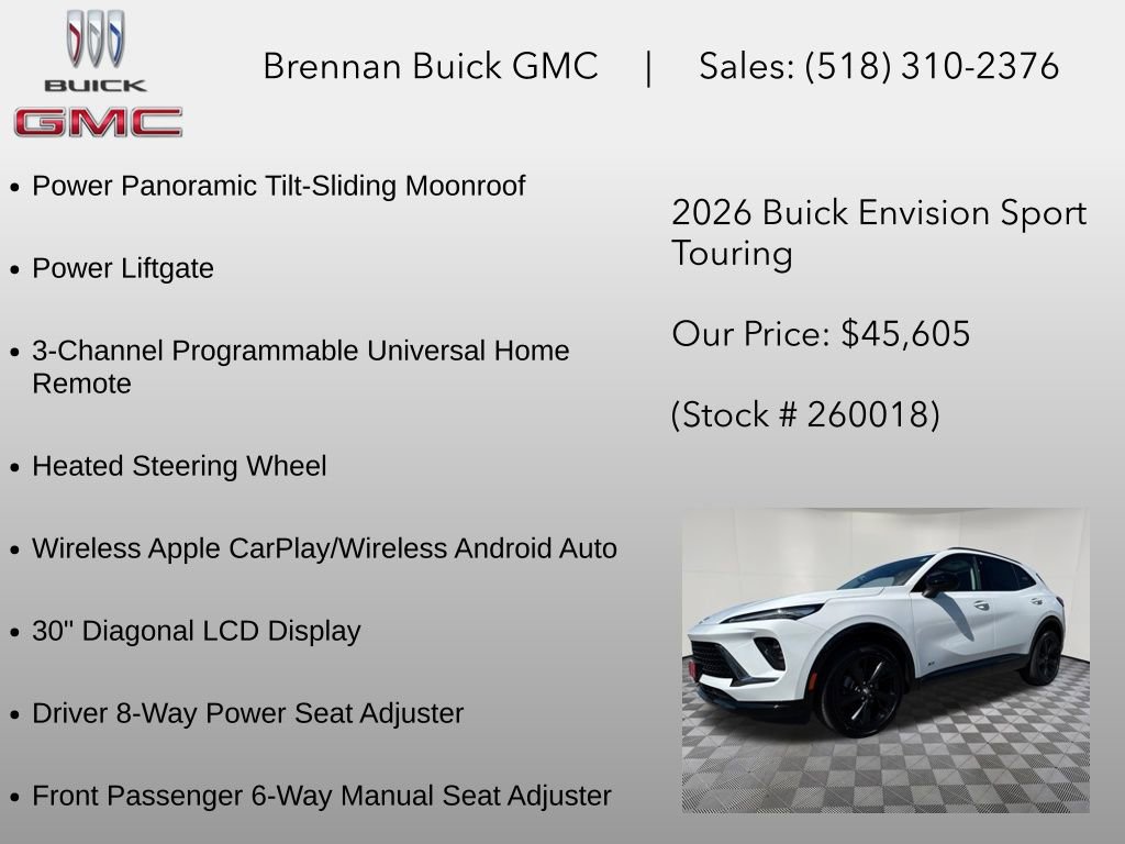 New 2026 Buick Envision Sport Touring AWD/4WD image 18