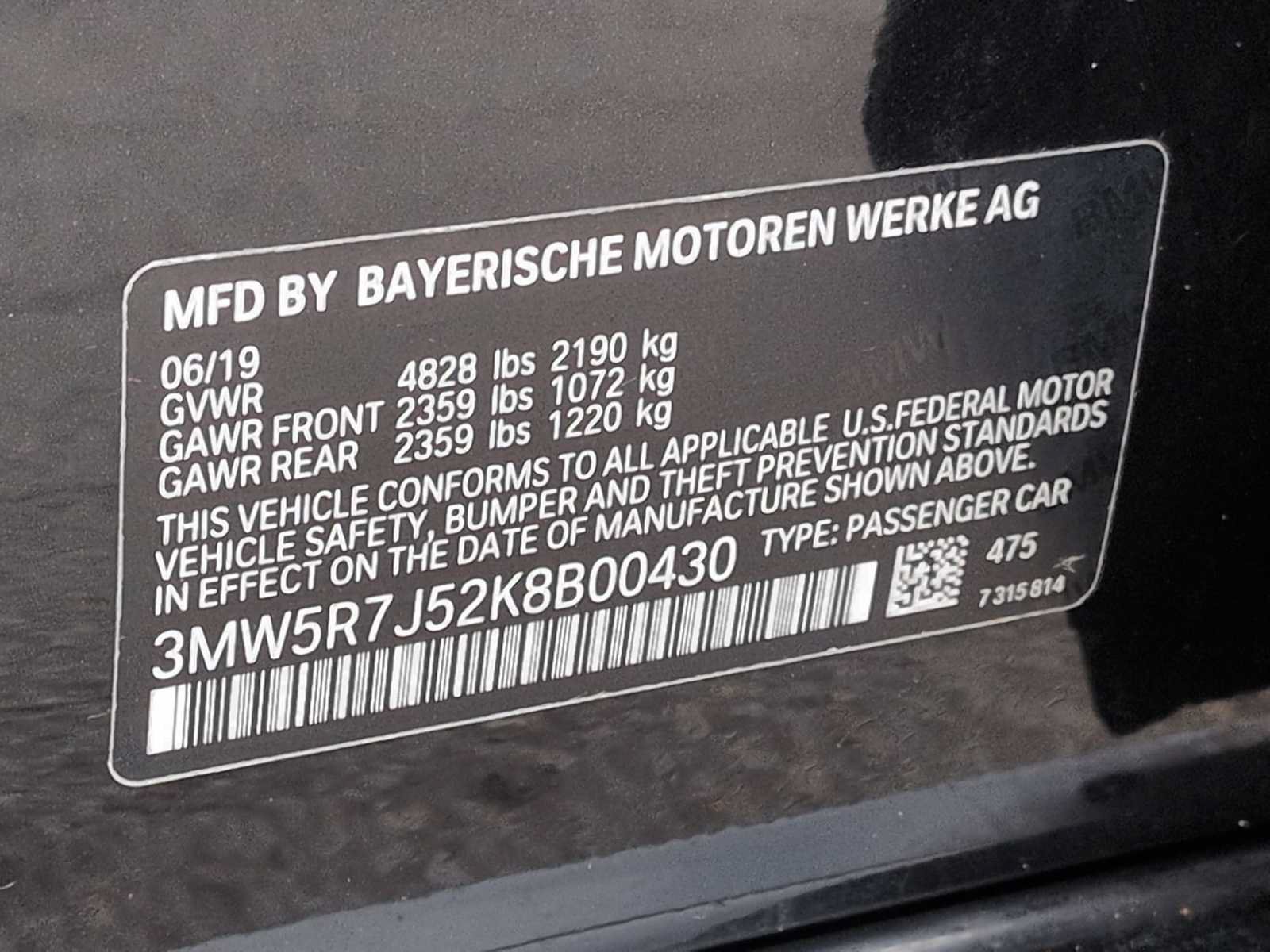 Used 2019 BMW 330i xDrive Sedan w/ Premium Package AWD/4WD image 37