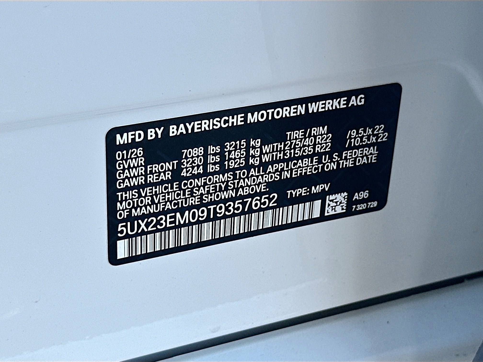 New 2026 BMW X7 xDrive40i w/ M Sport Package image 28