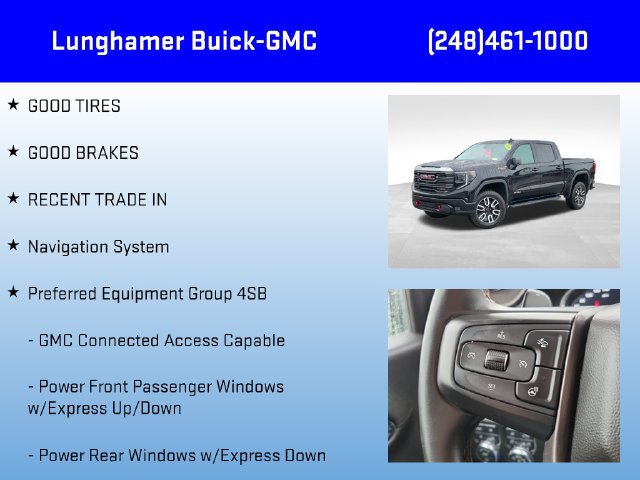Used 2024 GMC Sierra 1500 AT4 w/ Technology Package AWD/4WD image 6