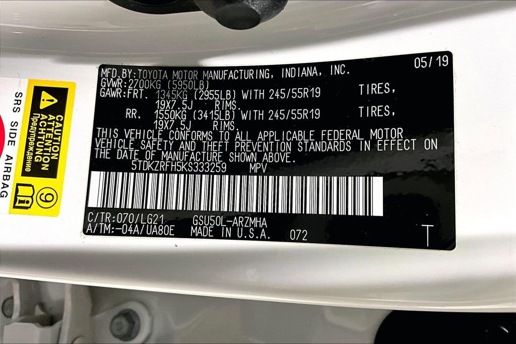 Used 2019 Toyota Highlander SE image 43