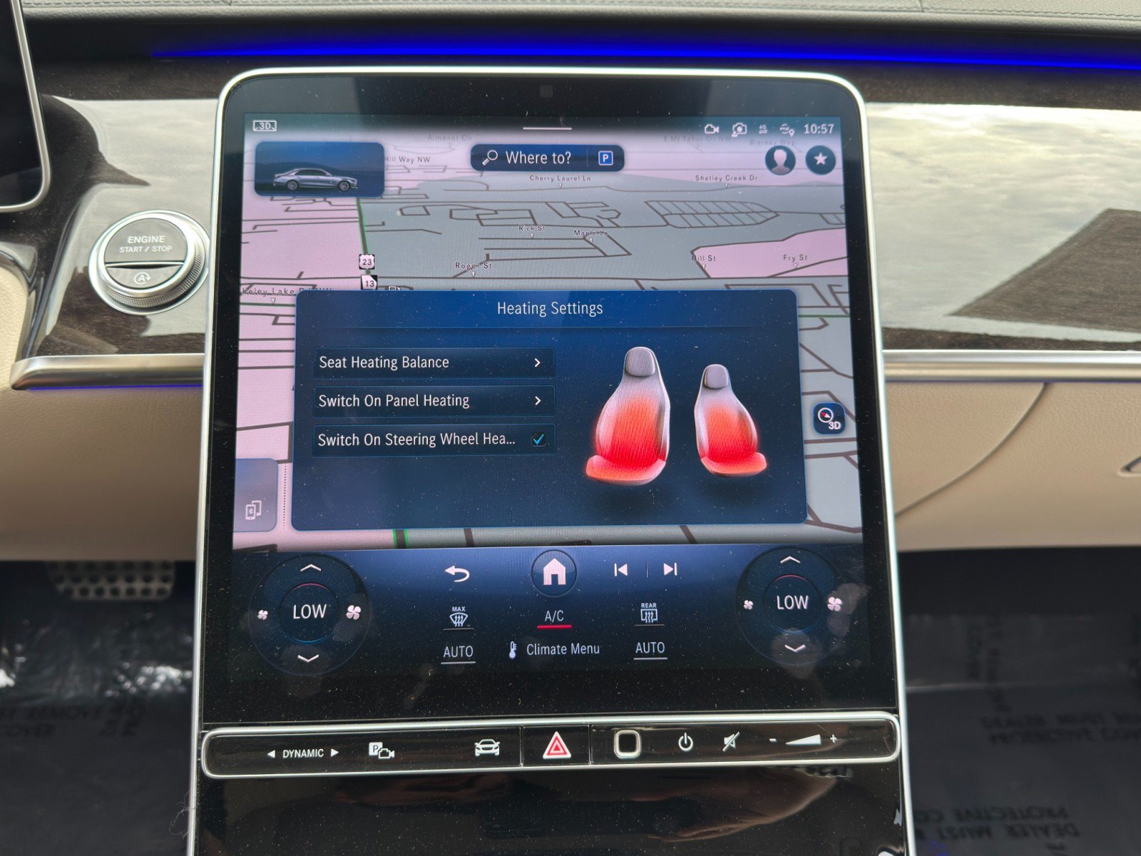 Used 2022 Mercedes-Benz S 580 4MATIC Sedan w/ AMG Line Package image 38