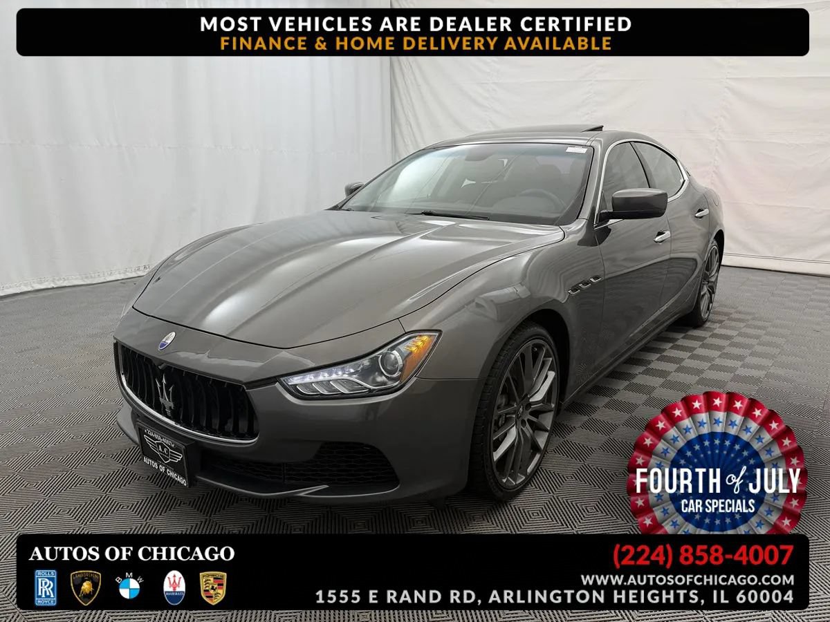 Used 2015 Maserati Ghibli S Q4 AWD/4WD image 1