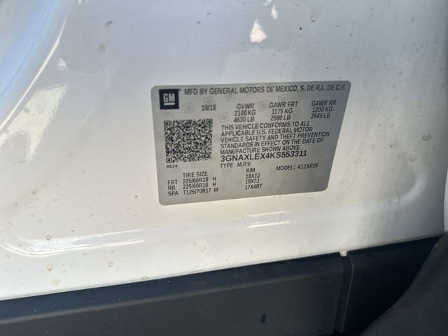 Used 2019 Chevrolet Equinox LT w/ Sun & Navigation Package FWD image 37