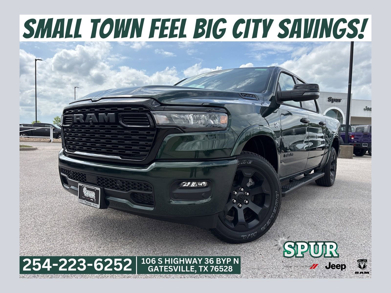 New 2026 RAM 1500 Lone Star AWD/4WD 360° Tour