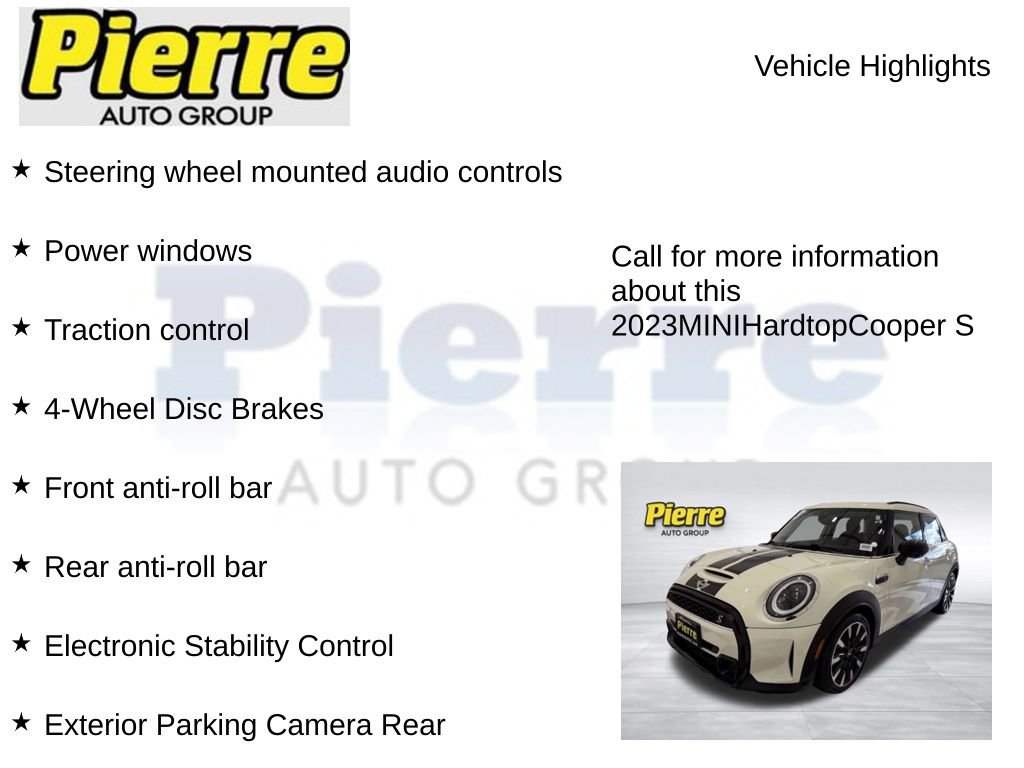 Used 2023 MINI Cooper S w/ Premium Package FWD image 15