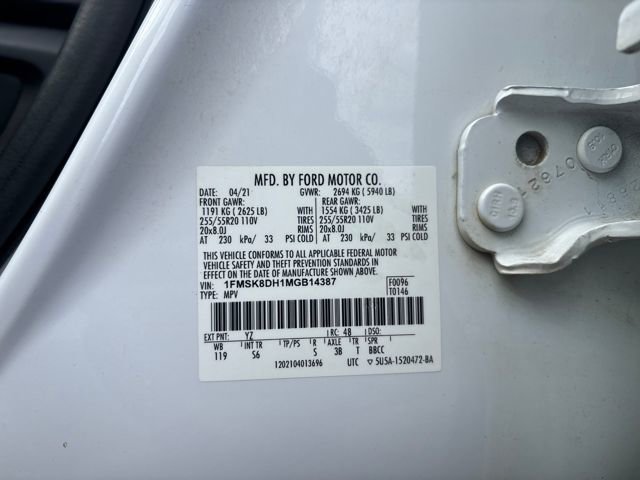 Used 2021 Ford Explorer XLT w/ Equipment Group 202A image 32