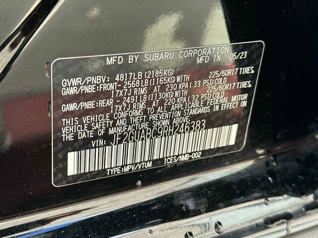 Certified 2024 Subaru Crosstrek 2.0i AWD/4WD image 33
