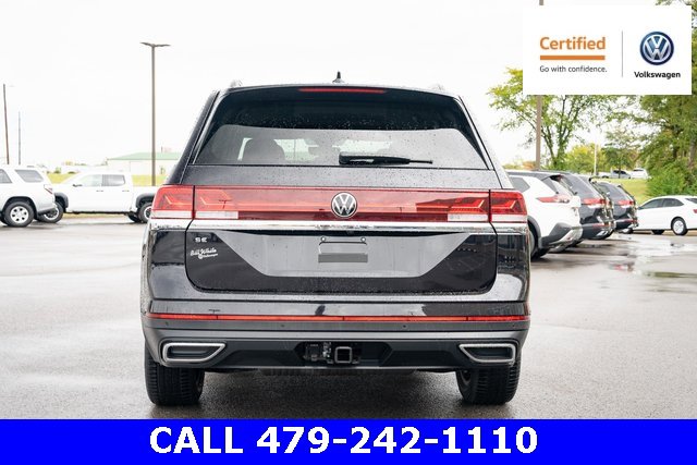 Certified 2024 Volkswagen Atlas SE w/ Black Wheel Package image 5