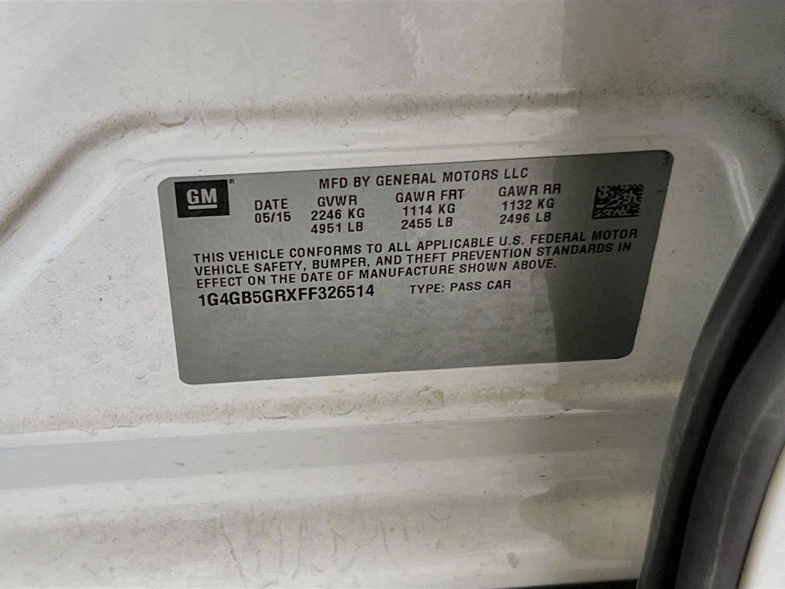Used 2015 Buick LaCrosse Leather FWD image 30