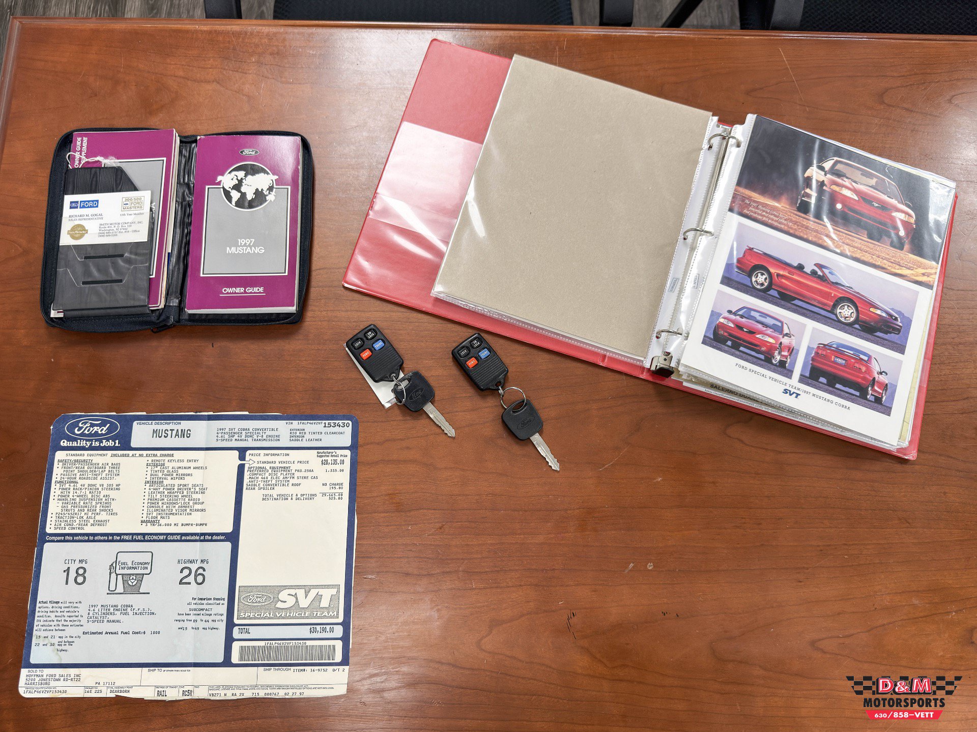 Used 1997 Ford Mustang SVT Cobra RWD image 63