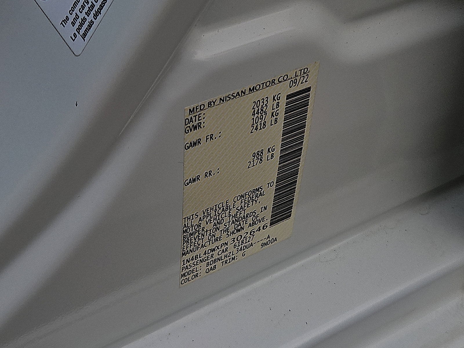 Certified 2023 Nissan Altima 2.5 SV image 26