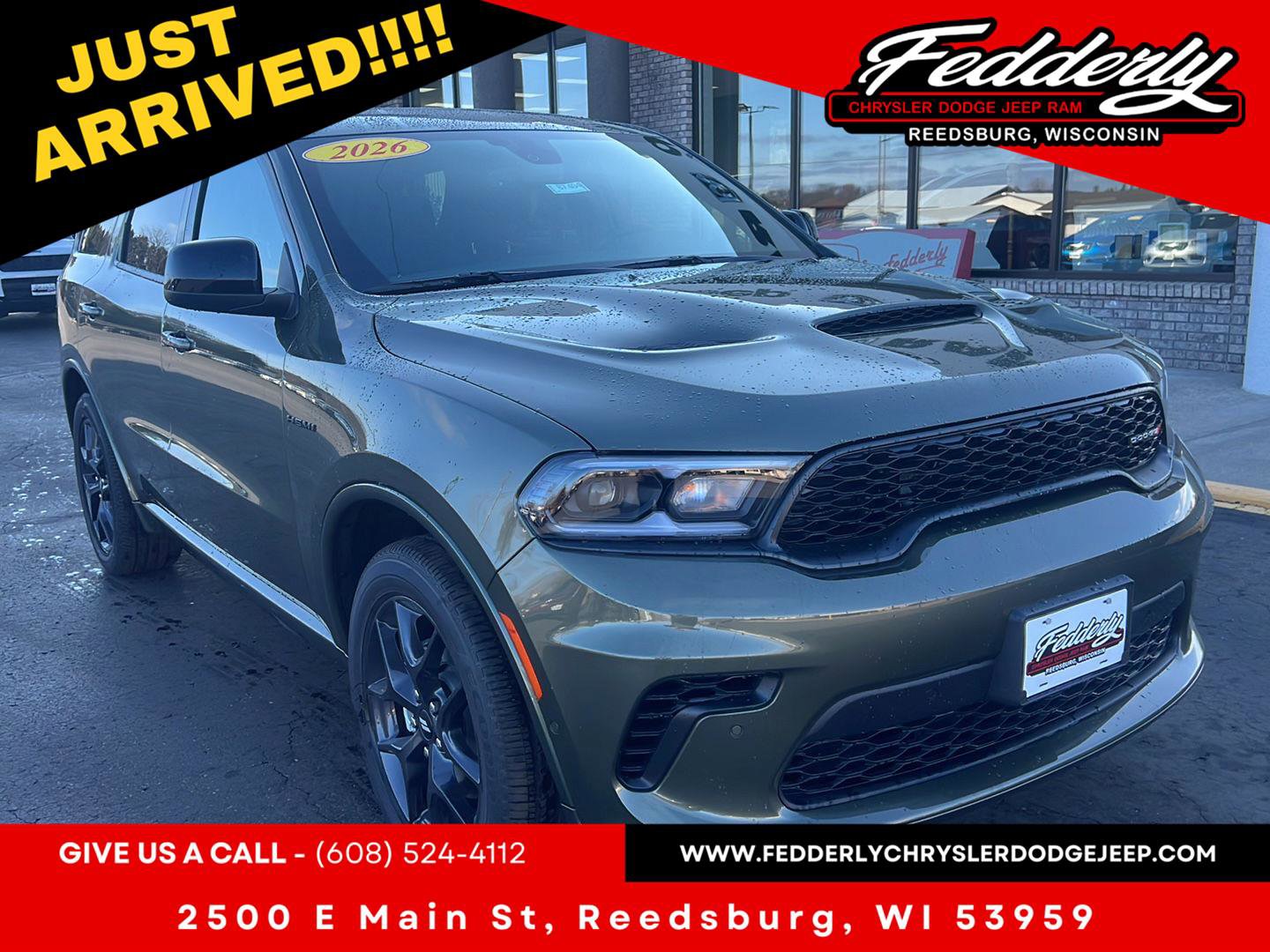 New 2026 Dodge Durango GT w/ Blacktop Package