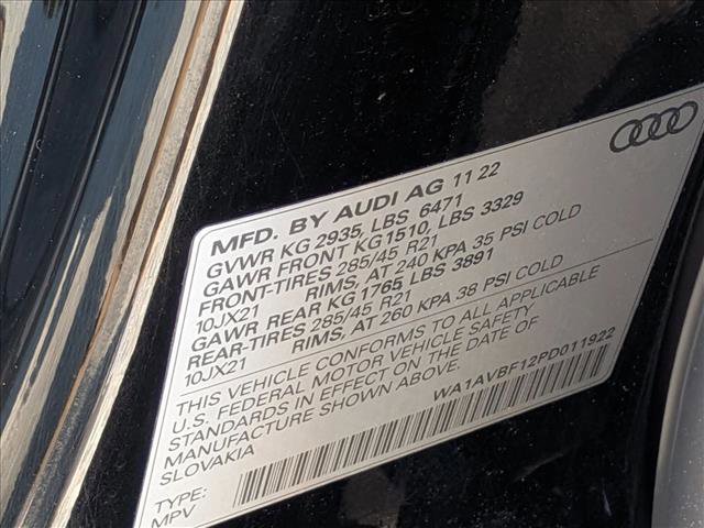 Used 2023 Audi Q8 Premium w/ Convenience Package image 16