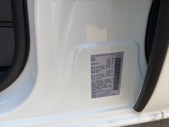 New 2026 Nissan Frontier SV w/ SV Convenience Package image 24